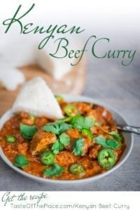 Kenyan Beef Curry at TasteOfThePlace.com