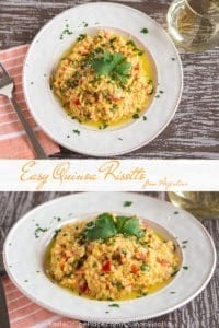Easy Quinoa Risotto from TasteOfThePlace.com