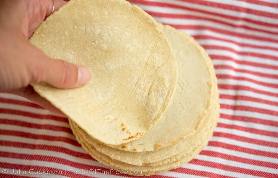 EASY Homemade Corn Tortillas, Just 3 Ingredients!