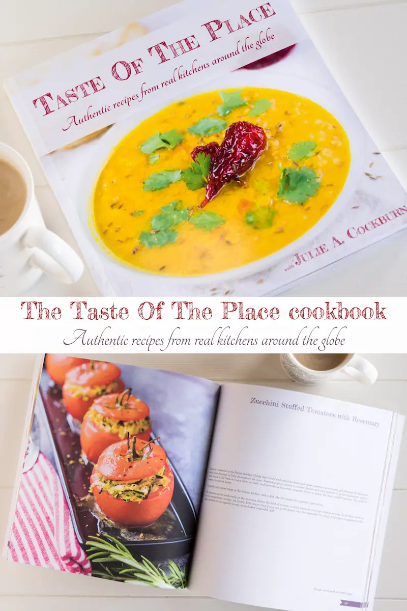 Taste of the Place cookbook thumbnails